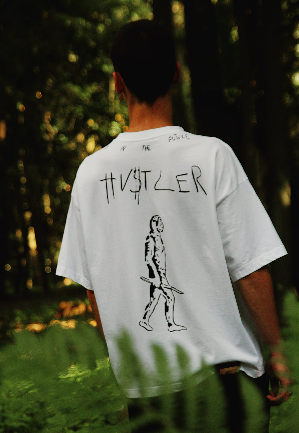 HU$TLER Hand Painted Tee
